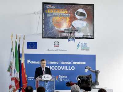 �Al momento � fondamentale fare il massimo per dare visibilit� a questa realt� � afferma il direttore del Cuccovillo, Roberto Vingiani � . E' stato importante ricevere la visita del presidente del Consiglio Mario Draghi, il 26 ottobre scorso. L�istituto � stato premiato per i suoi meriti all'interno del sistema ITS Puglia�